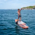 Deska SUP Aqua Marina Atlas 12'0" BT-23ATP z wiosłem i siedziskiem kajakowym, pompką elektryczną AM EP-T16 i bojką na wiosło