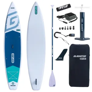 Deska SUP Gladiator ONE 12'6" White z pompką elektryczną PBG6 i bojką