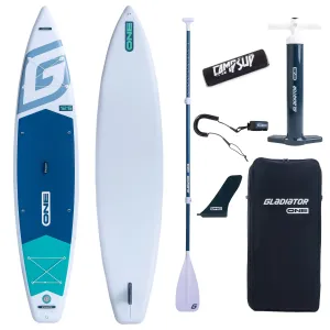 Deska SUP Gladiator ONE 12'6" White z bojką na wiosło