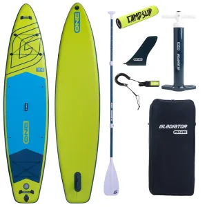 Deska SUP Gladiator ONE 11'4" Lime z bojką na wiosło