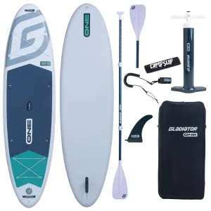 Deska SUP Gladiator ONE 10'8" White z wiosłem kajakowym i bojką