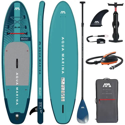Deska SUP Aqua Marina Beast 10'6" BT-23BEP + pompka elektryczna AM EP-T16