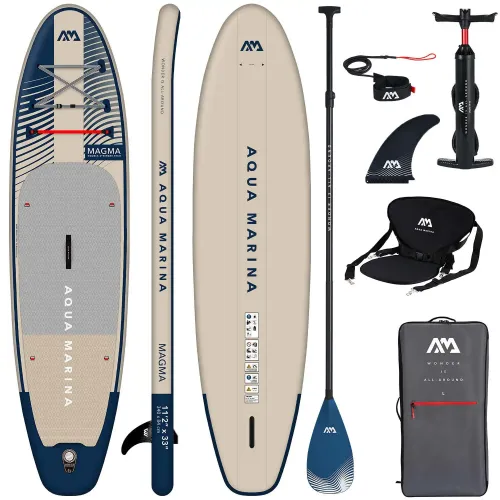 Deska SUP Aqua Marina Magma 11'2" BT-23MAP z siedziskiem kajakowym