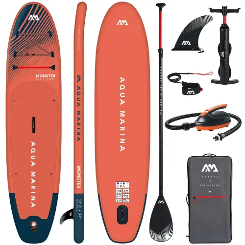 Deska SUP Aqua Marina Monster 12'0" BT-23MOP z pompką elektryczną AM EP-T16