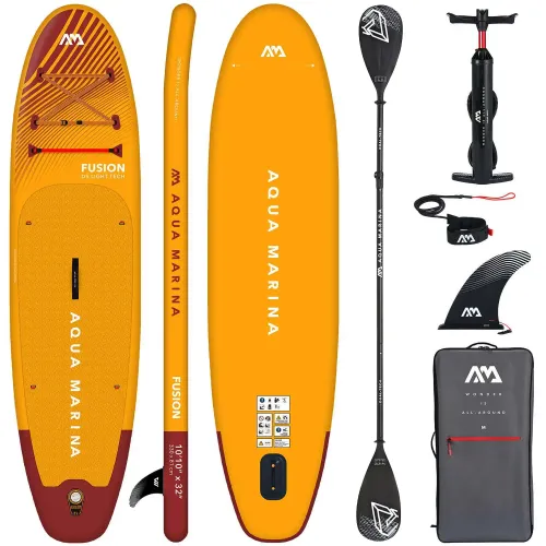 Deska SUP Aqua Marina Fusion 10'10" BT-23FUP z wiosłem kajakowym