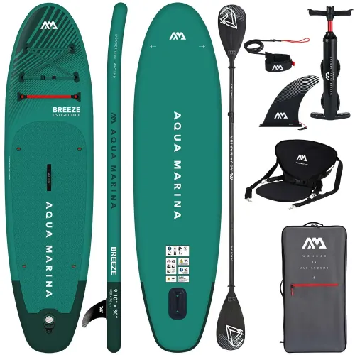 Deska SUP Aqua Marina Breeze 9'10" BT-23BRP z wiosłem i siedziskiem kajakowym
