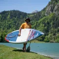 Deska SUP Aqua Marina Hyper 12'6" BT-23HY02 Navy Blue z wiosłem i siedziskiem kajakowym