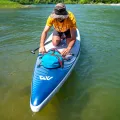 Deska SUP Aqua Marina Hyper 12'6" BT-23HY02 Navy Blue z wiosłem i siedziskiem kajakowym