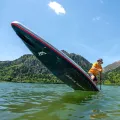 Deska SUP Aqua Marina Hyper 12'6" BT-23HY02 Navy Blue z wiosłem i siedziskiem kajakowym