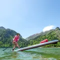 Deska SUP Aqua Marina Hyper 12'6" BT-23HY02 Navy Blue z wiosłem i siedziskiem kajakowym