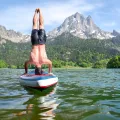 Deska SUP Aqua Marina Hyper 12'6" BT-23HY02 Navy Blue z wiosłem i siedziskiem kajakowym