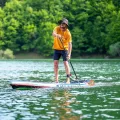 Deska SUP Aqua Marina Hyper 12'6" BT-23HY02 Navy Blue z wiosłem i siedziskiem kajakowym