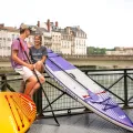 Deska SUP Aqua Marina Coral Touring 11'6" BT-23CTPN Hight Fade z wiosłem i siedziskiem kajakowy