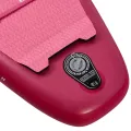 Deska SUP Aqua Marina Coral Touring 11'6" BT-23CTPR Raspberry z wiosłem i siedziskiem kajakowym, pompką elektryczną AM EP-T16 i bojką na wiosło