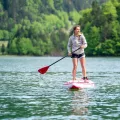 Deska SUP Aqua Marina Coral Touring 11'6" BT-23CTPR Raspberry z wiosłem i siedziskiem kajakowym, pompką elektryczną AM EP-T16 i bojką na wiosło