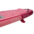 Deska SUP Aqua Marina Coral 10'2" BT-23COPR Raspberry z dodatkowym wiosłem kajakowym