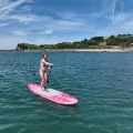 Deska SUP Aqua Marina Coral 10'2" BT-23COPR Raspberry z dodatkowym wiosłem kajakowym
