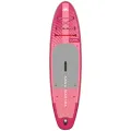 Deska SUP Aqua Marina Coral 10'2" BT-23COPR Raspberry z wiosłem i siedziskiem kajakowym, pompką elektryczną AM EP-T16 i bojką na wiosło