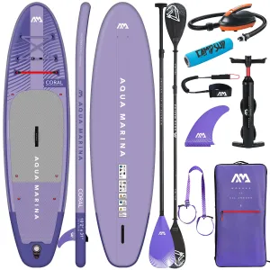 Zdjęcie produktu - Deska SUP Aqua Marina Coral 10'2" BT-23COPN Night Fade SUPER COMBO