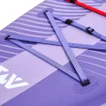 Deska SUP Aqua Marina Coral 10'2" BT-23COPN z wiosłem i siedziskiem kajakowym, pompką elektryczną AM EP-T16 oraz  bojką na wiosło