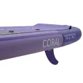 Deska SUP Aqua Marina Coral 10'2" BT-23COPN z wiosłem i siedziskiem kajakowym, pompką elektryczną AM EP-T16 oraz  bojką na wiosło