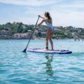 Deska SUP Aqua Marina Coral 10'2" BT-23COPN z wiosłem i siedziskiem kajakowym, pompką elektryczną AM EP-T16 oraz  bojką na wiosło