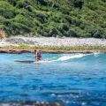 Deska SUP Aqua Marina Coral 10'2" BT-23COPN z wiosłem i siedziskiem kajakowym, pompką elektryczną AM EP-T16 oraz  bojką na wiosło