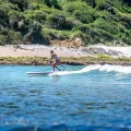 Deska SUP Aqua Marina Coral 10'2" BT-23COPN z wiosłem i siedziskiem kajakowym, pompką elektryczną AM EP-T16 oraz  bojką na wiosło