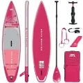 Deska SUP Aqua Marina Coral Touring 11'6" BT-23CTPR (Raspberry) zestaw podstawowy