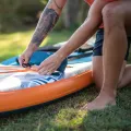 Deska SUP Aqua Marina Pure Air 11'0" PA-23SK01PS z pompką elektryczną AM EP-T16 i bojką na wiosło