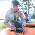Deska SUP Aqua Marina Pure Air 10'10" z wiosłem kajakowym, pompką elektryczną AM EP-T16 i bojką na wiosło