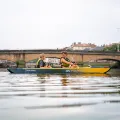 Kajak Aqua Marina Tomahawk Air-K 440 + 2 wiosła kanoe CP-1