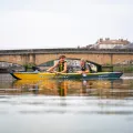 Kajak Aqua Marina Tomahawk Air-K 440 + 2 wiosła kanoe CP-1