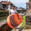 Elektryczna deska SUP Aqua Marina E-Monster 12'0" z wiosłem kajakowym