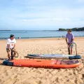 Elektryczna deska SUP Aqua Marina E-Monster 12'0" z wiosłem kajakowym