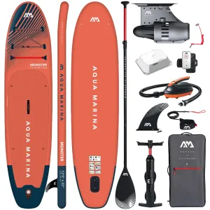 Elektryczna deska SUP Aqua Marina E-Monster 12'0" z pompką elektryczną