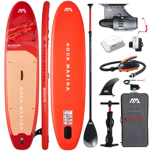 Elektryczna deska SUP Aqua Marina E-Monster 12'0" z pompką elektryczną 2026