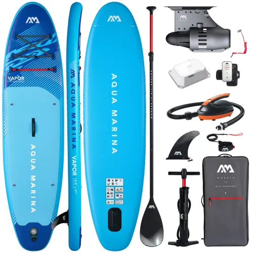 Elektryczna deska SUP Aqua Marina E-Vapor 10'4" z pompką elektryczną 2026