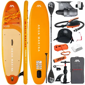 Zdjęcie produktu - Elektryczna deska SUP Aqua Marina E-Fusion 10'10" SUPER COMBO HIGH 2026