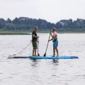 Elektryczna deska SUP Aqua Marina E-Fusion 10'10" z pompką elektryczną niebieska