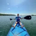 Elektryczna deska SUP F2 E-Axxis 11'6" Navy Blue