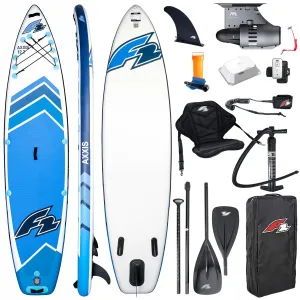 Elektryczna deska SUP F2 E-Axxis 12'2" Light Blue