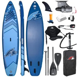 Elektryczna deska SUP F2 E-Axxis 12'2" Navy Blue