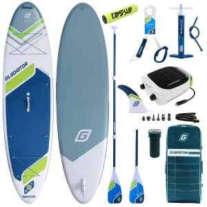 Deska SUP Gladiator Origin 10'8" 2026 z wiosłem kajakowym, bojką i pompką elektryczną PBG-8