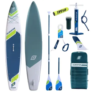 Deska SUP Gladiator Origin 12'6" Sport 2026 z wiosłem kajakowym i bojką do wiosła
