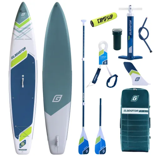 Deska SUP Gladiator Origin 12"6" Sport 2026 z wiosłem kajakowym i bojką do wiosła