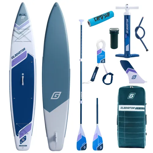 Deska SUP Gladiator Origin 12'6" Light 2026 z wiosłem kajakowym i bojką do wiosła