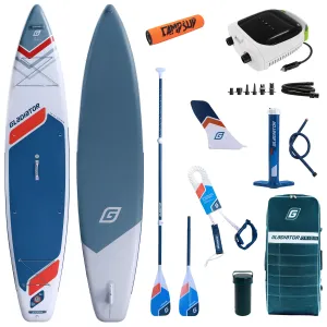Deska SUP Gladiator Origin 12'6" Touring 2026 z wiosłem kajakowym, bojką do wiosła i pompką elektryczną PBG-8