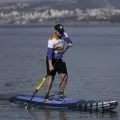 Deska SUP Gladiator Pro 12'6" Wide 2026 z wiosłem kajakowym, bojką i pompką elektryczną PBG-8