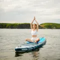 Deska SUP Gladiator Pro 12'6" Wide 2026 z wiosłem kajakowym, bojką i pompką elektryczną PBG-8